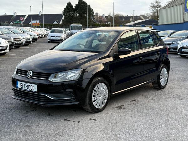 Volkswagen Polo Hatchback, Petrol, 2016, Black