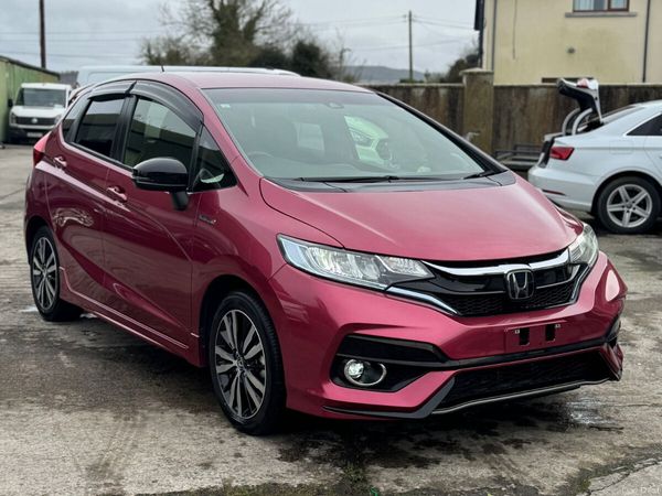 Honda Fit Hatchback, Petrol Hybrid, 2019, Blue