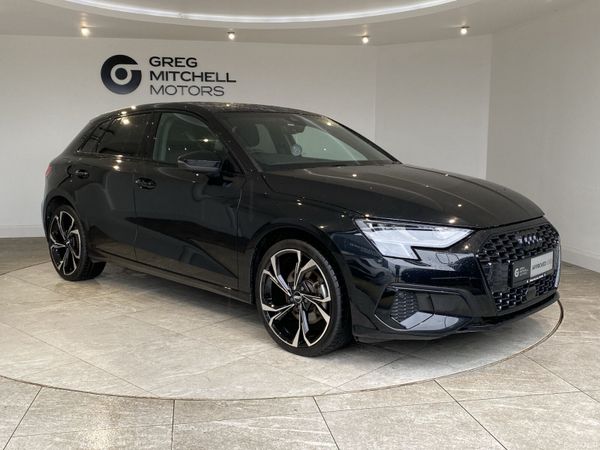 Audi A3 Hatchback, Petrol Hybrid, 2022, Black