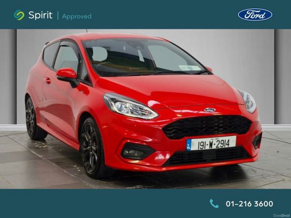 Ford Fiesta Hatchback, Petrol, 2019, Red