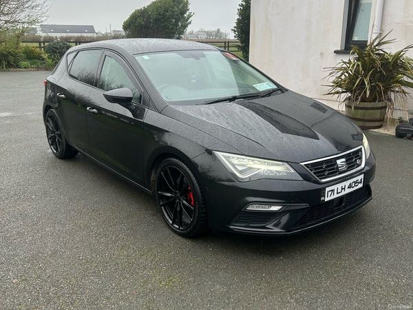 SEAT Leon Hatchback, Petrol, 2017, Black