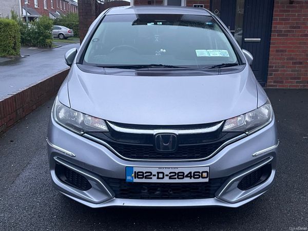 Honda Fit Hatchback, Petrol Hybrid, 2018, Silver