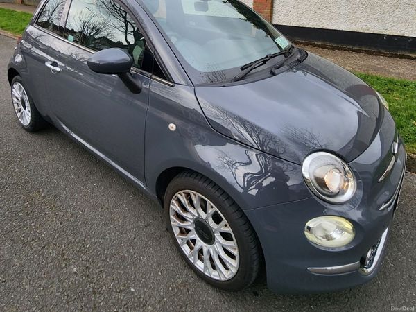 Fiat 500 Hatchback, Petrol, 2019, Grey