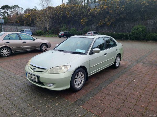 Honda Civic Saloon, Petrol, 2005, Beige
