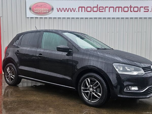 Volkswagen Polo Hatchback, Petrol, 2016, Black