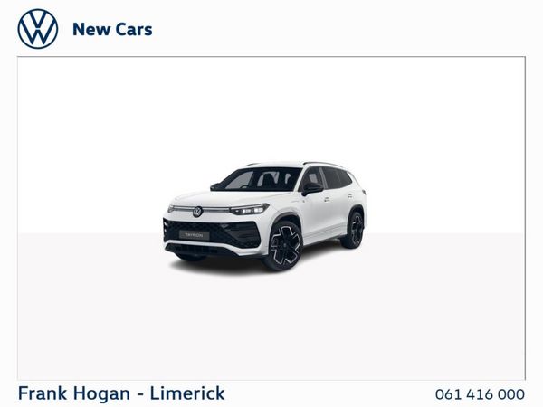Volkswagen Tayron SUV, Petrol Plug-in Hybrid, 2026, White