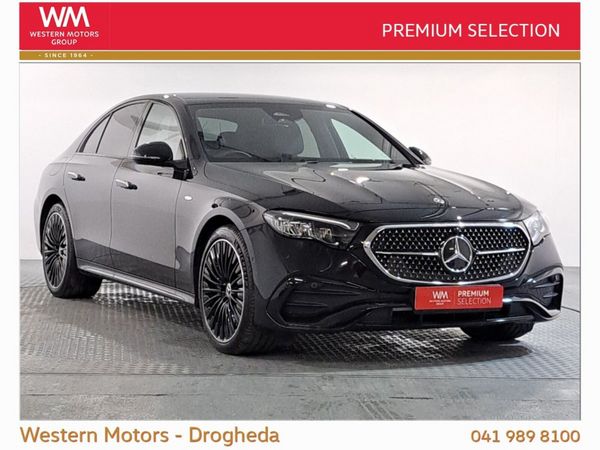 Mercedes-Benz 300 Saloon, Petrol Hybrid, 2025, Black