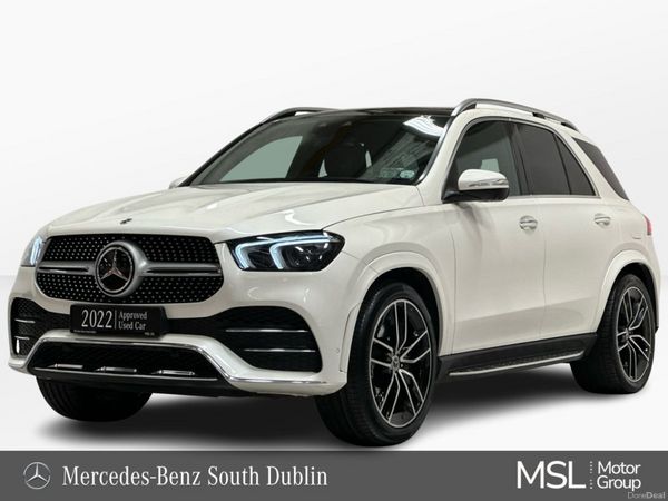 Mercedes-Benz GLE SUV, Diesel Plug-in Hybrid, 2022, White