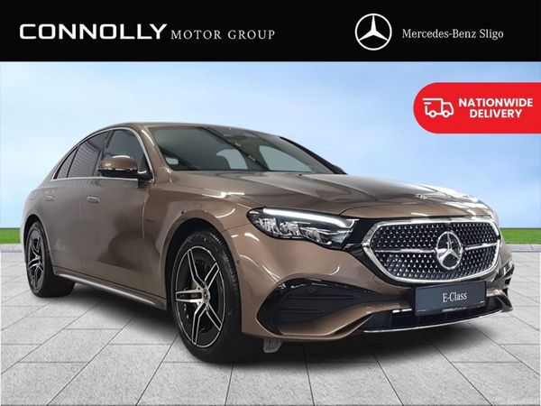 Mercedes-Benz E-Class Saloon, Diesel Plug-in Hybrid, 2026, Brown
