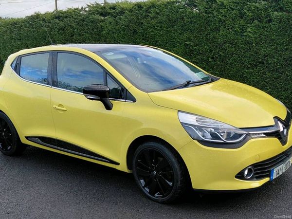 Renault Clio Hatchback, Diesel, 2014, Yellow