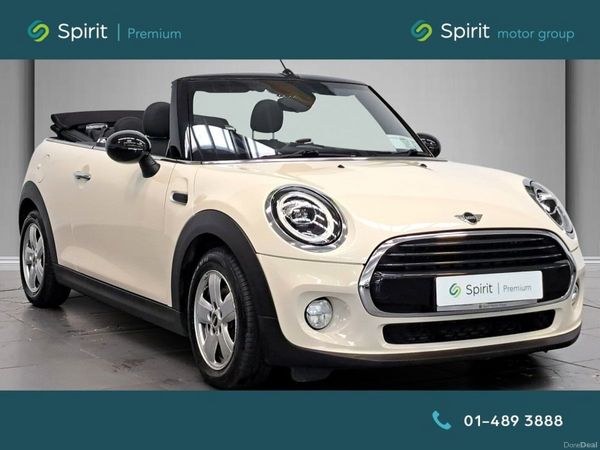 Mini Cooper Convertible, Petrol, 2019, White
