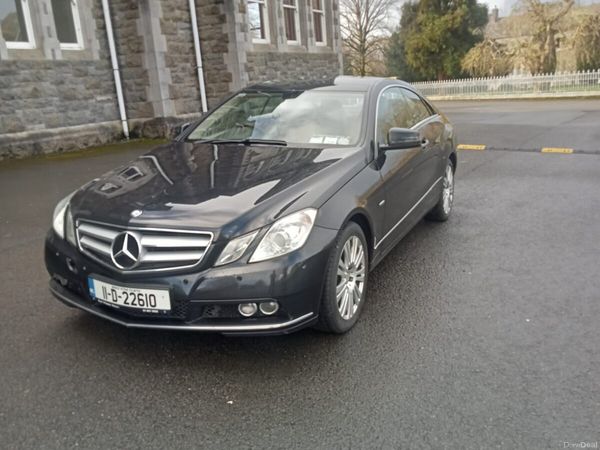 Mercedes-Benz E-Class Coupe, Diesel, 2011, Black