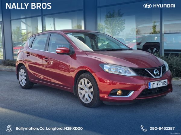 Nissan Pulsar Hatchback, Diesel, 2015, Red