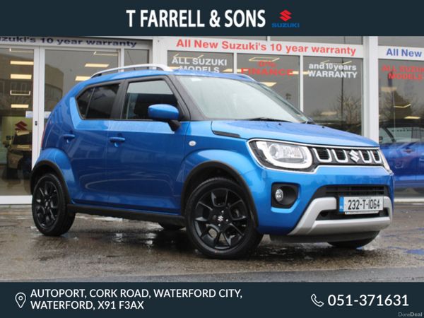 Suzuki Ignis Hatchback, Petrol, 2023, Blue