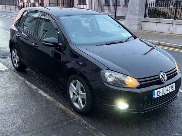 Volkswagen Golf Hatchback, Diesel, 2012, Black