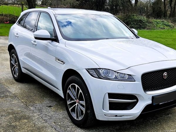 Jaguar F-Pace SUV, Diesel, 2017, White