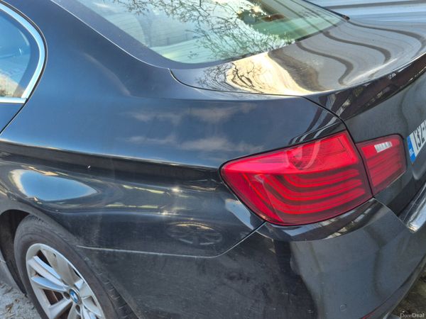 BMW 5-Series Saloon, Diesel, 2013, Black
