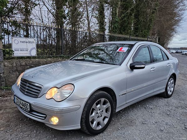 Mercedes-Benz C-Class Saloon, Petrol, 2007, Silver