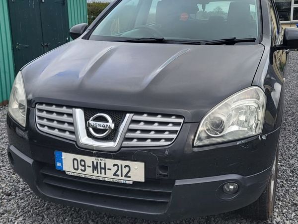 Nissan Qashqai Hatchback, Diesel, 2009, Black