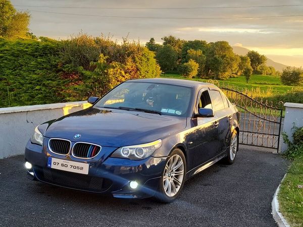 BMW 5-Series Saloon, Diesel, 2007, Blue