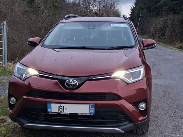 Toyota RAV4 SUV, Diesel, 2018, Red