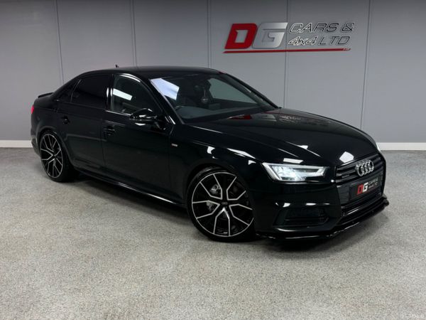 Audi A4 Saloon, Diesel, 2017, Black