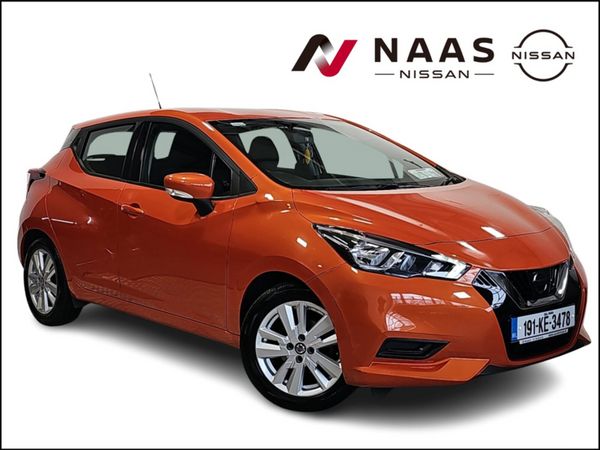 Nissan Micra Hatchback, Petrol, 2019, Orange