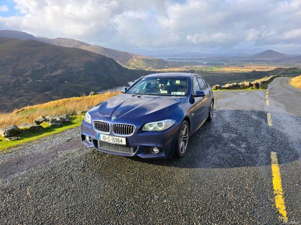 BMW 5-Series Saloon, Diesel, 2016, Blue