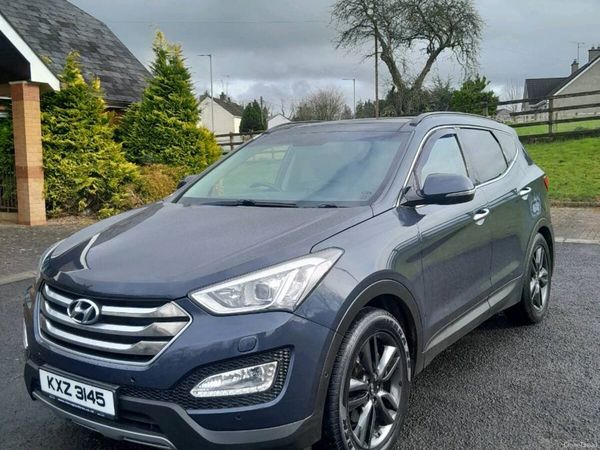 Hyundai Santa Fe SUV, Diesel, 2015, Blue