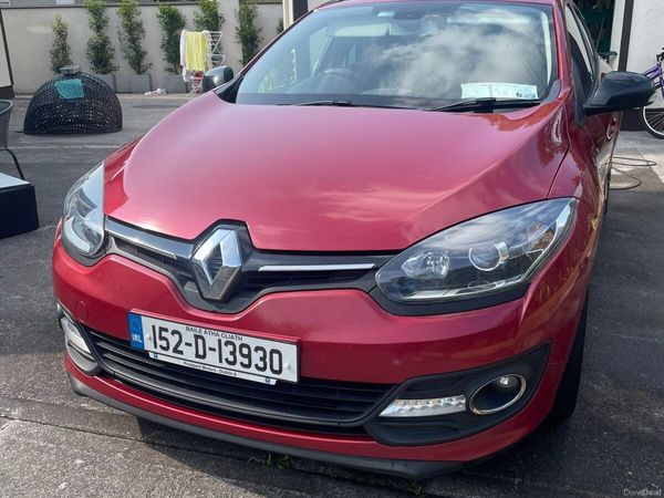 Renault Megane Hatchback, Diesel, 2015, Red