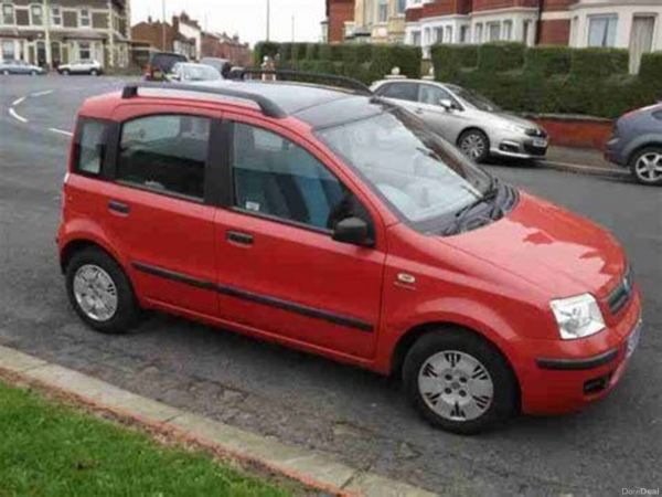 Fiat Panda Hatchback, Petrol, 2004, Red