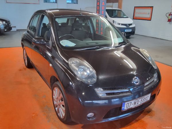 Nissan Micra Hatchback, Petrol, 2007, Black