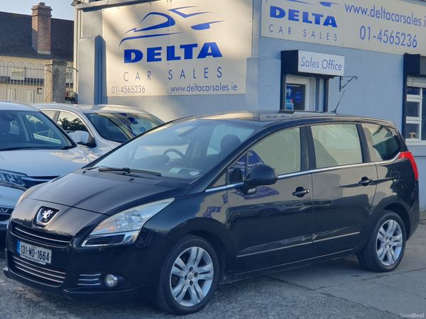Peugeot 5008 MPV, Diesel, 2013, Black