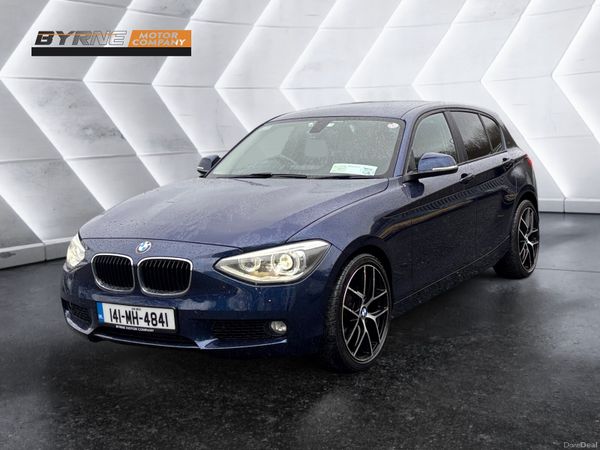 BMW 1-Series Hatchback, Petrol, 2014, Black