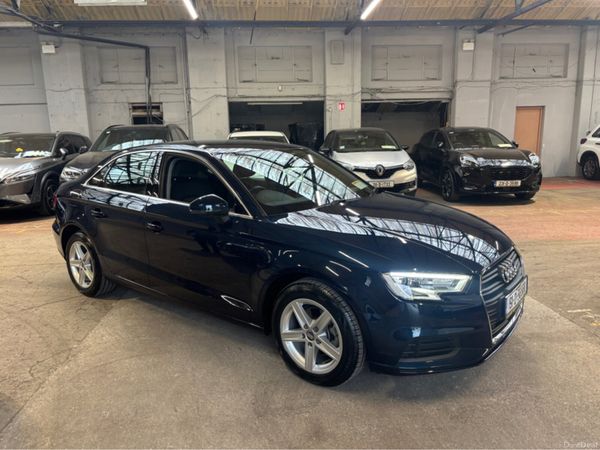 Audi A3 Saloon, Petrol, 2019, Blue