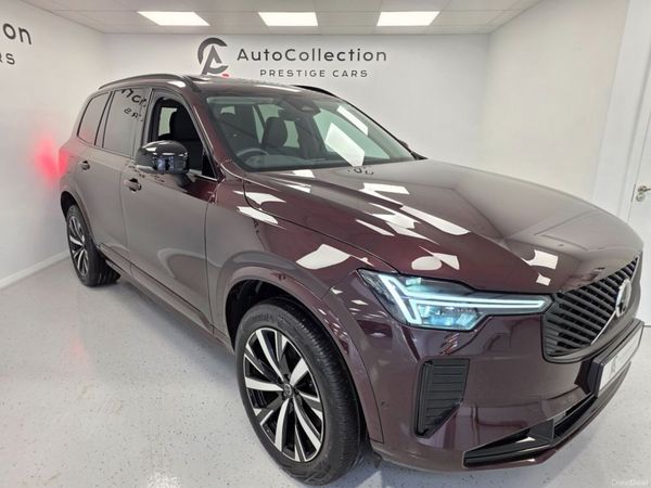 Volvo XC90 Estate, Petrol Plug-in Hybrid, 2025, Red