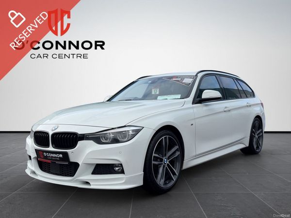 BMW 3-Series Estate, Diesel, 2018, White