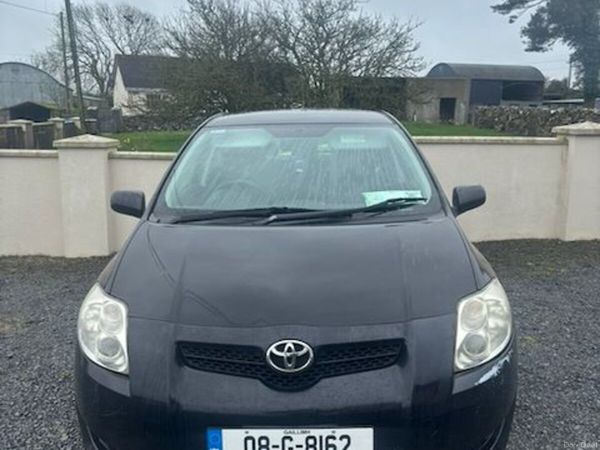 Toyota Auris Hatchback, Diesel, 2008, Black