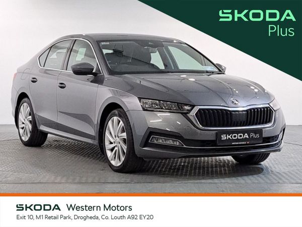 Skoda Octavia Saloon, Petrol, 2024, Grey