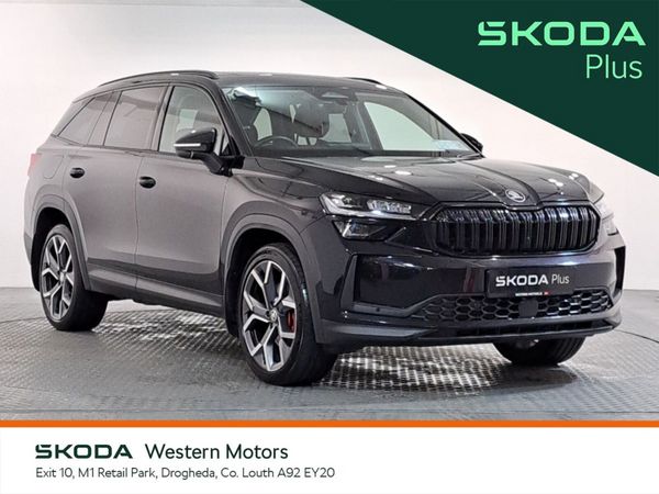 Skoda Kodiaq SUV, Diesel, 2024, Black