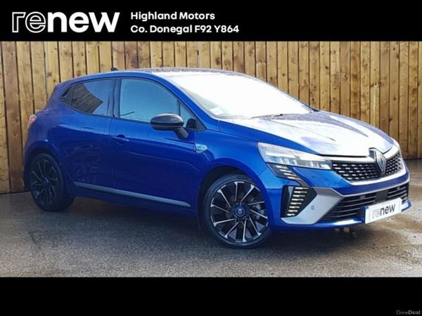 Renault Clio Hatchback, Petrol Hybrid, 2024, Blue