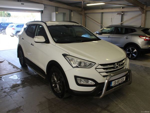 Hyundai Santa Fe SUV, Diesel, 2013, White