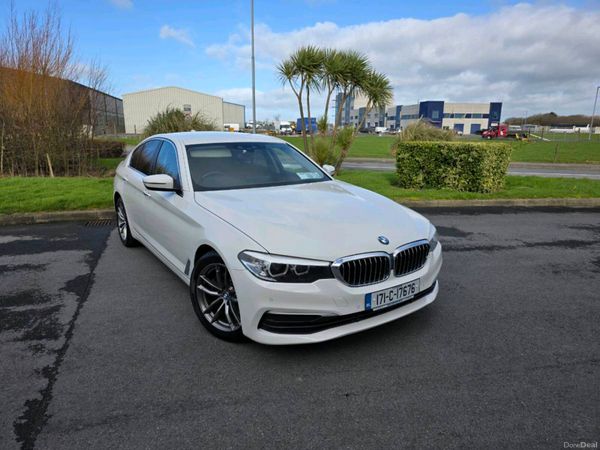 BMW 5-Series Saloon, Diesel, 2017, White