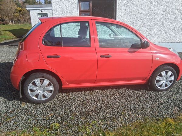 Nissan Micra Hatchback, Petrol, 2007, Red