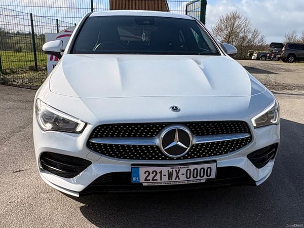 Mercedes-Benz CLA Coupe, Petrol Hybrid, 2022, White