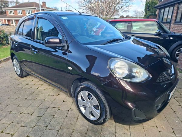 Nissan March Hatchback, Petrol, 2015, Black