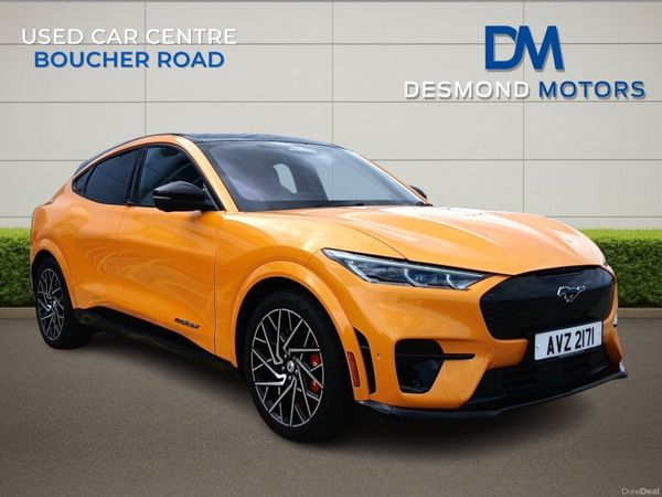 Ford Mustang Mach-E SUV, Electric, 2022, Orange