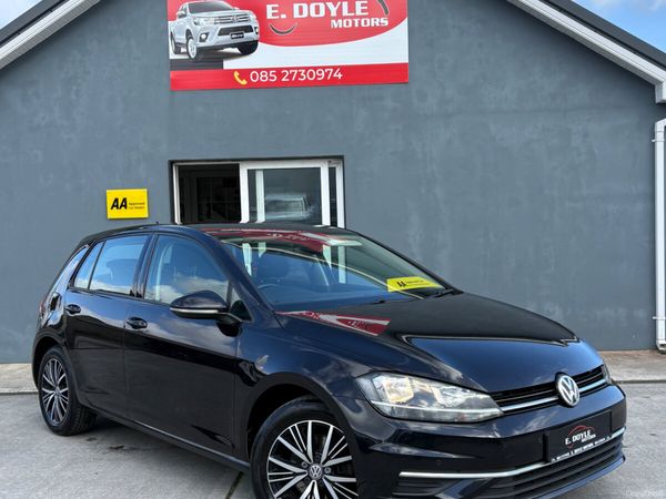 Volkswagen Golf Hatchback, Diesel, 2017, Black