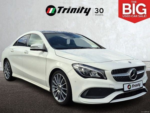 Mercedes-Benz CLA Saloon, Petrol, 2019, Black