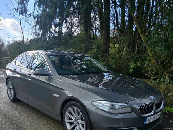 BMW 5-Series Saloon, Diesel, 2014, Grey